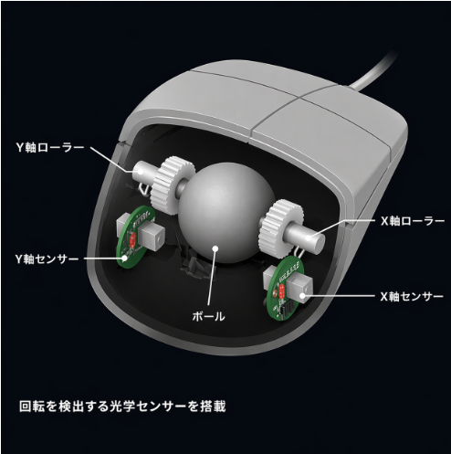 ボール式マウス