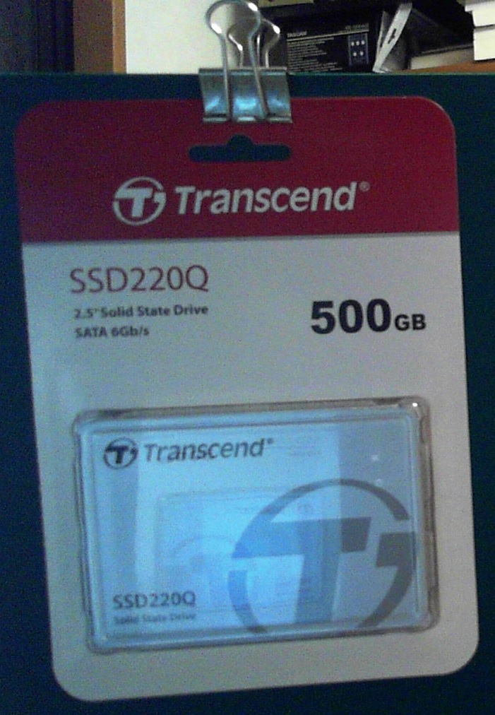 Transcend 500GB 2.5インチ SATAIII SSD TS500GSSD220QTS500GSSD220Qの
