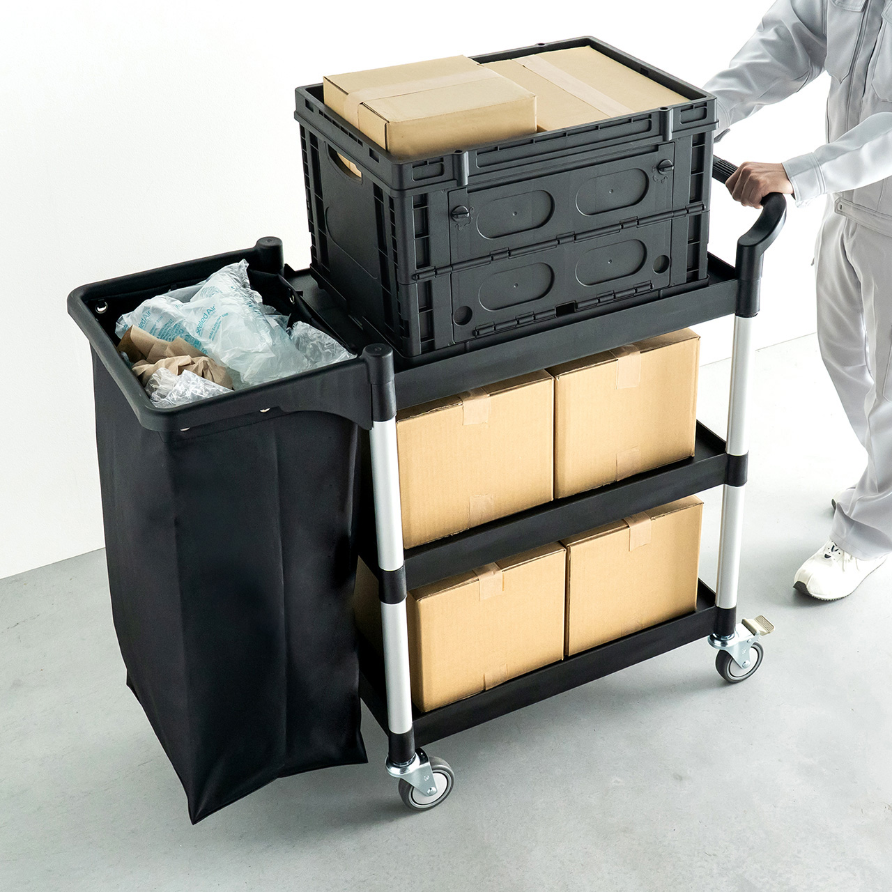 yViP10{zc[S [ܕt 3i ω׏d180kg lJ[g 90Le l S~ ze| LX^[t c[J[g Ɩp ubN 100-CART027BK