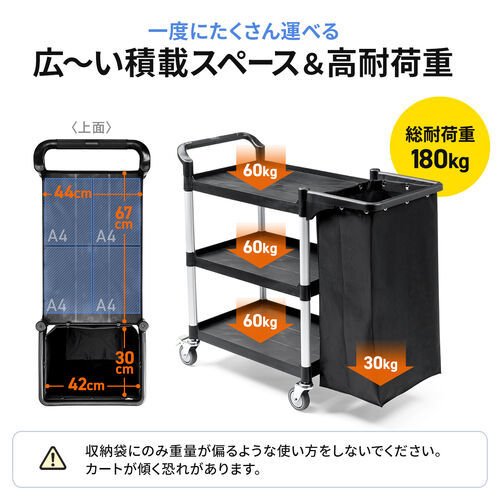 yViP10{zc[S [ܕt 3i ω׏d180kg lJ[g 90Le l S~ ze| LX^[t c[J[g Ɩp ubN 100-CART027BK