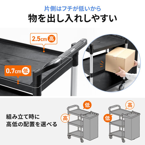 yViP10{zc[S [ܕt 3i ω׏d180kg lJ[g 90Le l S~ ze| LX^[t c[J[g Ɩp ubN 100-CART027BK