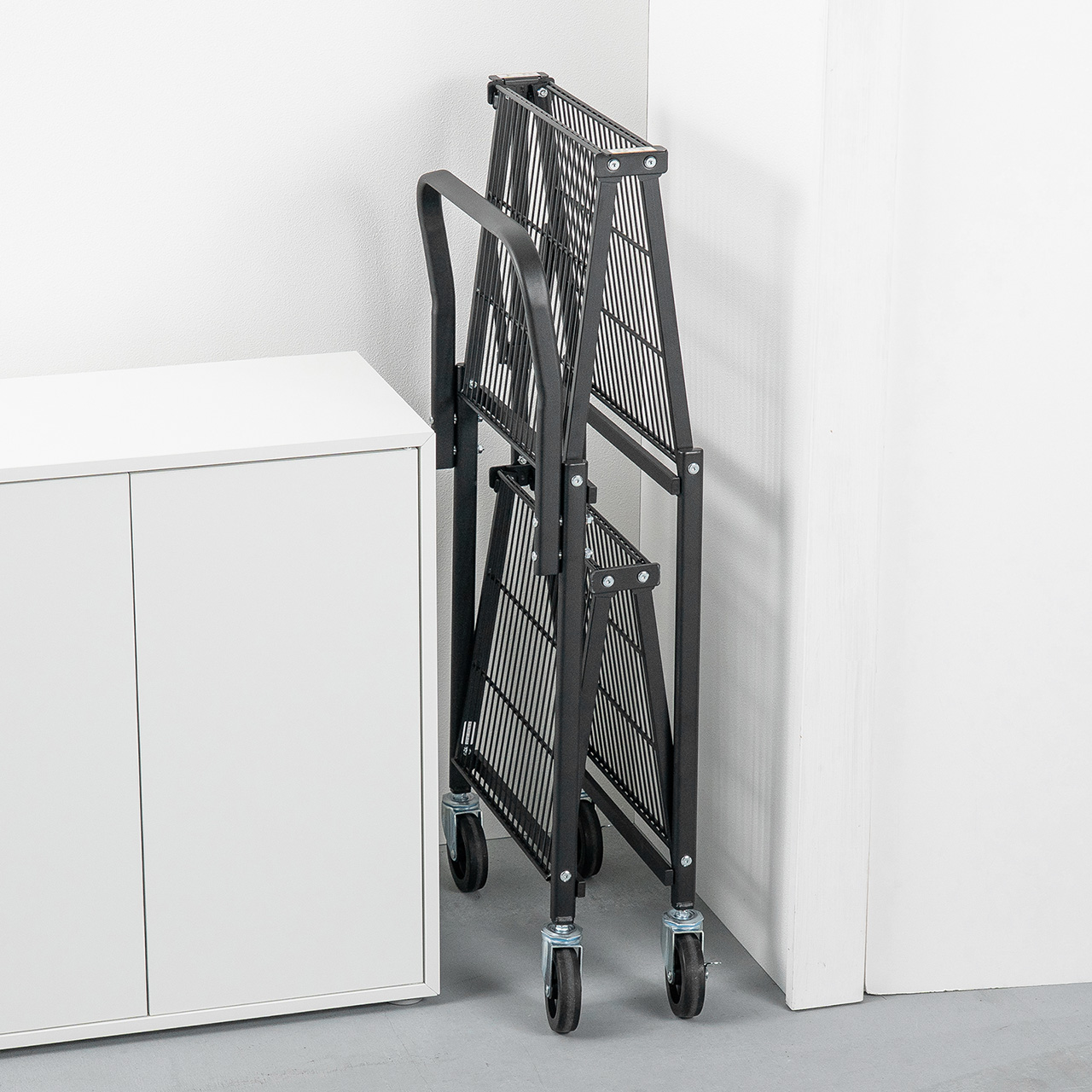 �܂肽���݃X�`�[�����S�� ���ω׏d160kg 2�i��� ���b�N �L���X�^�[�t�� �L�����[�J�[�g ��� �V�F���t �I �V�V�[�g�t�� �u���b�N