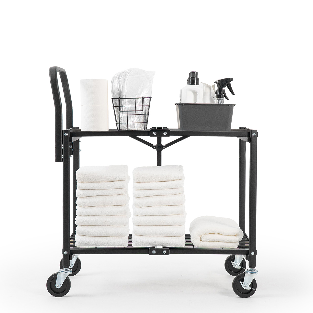 �܂肽���݃X�`�[�����S�� ���ω׏d160kg 2�i��� ���b�N �L���X�^�[�t�� �L�����[�J�[�g ��� �V�F���t �I �V�V�[�g�t�� �u���b�N