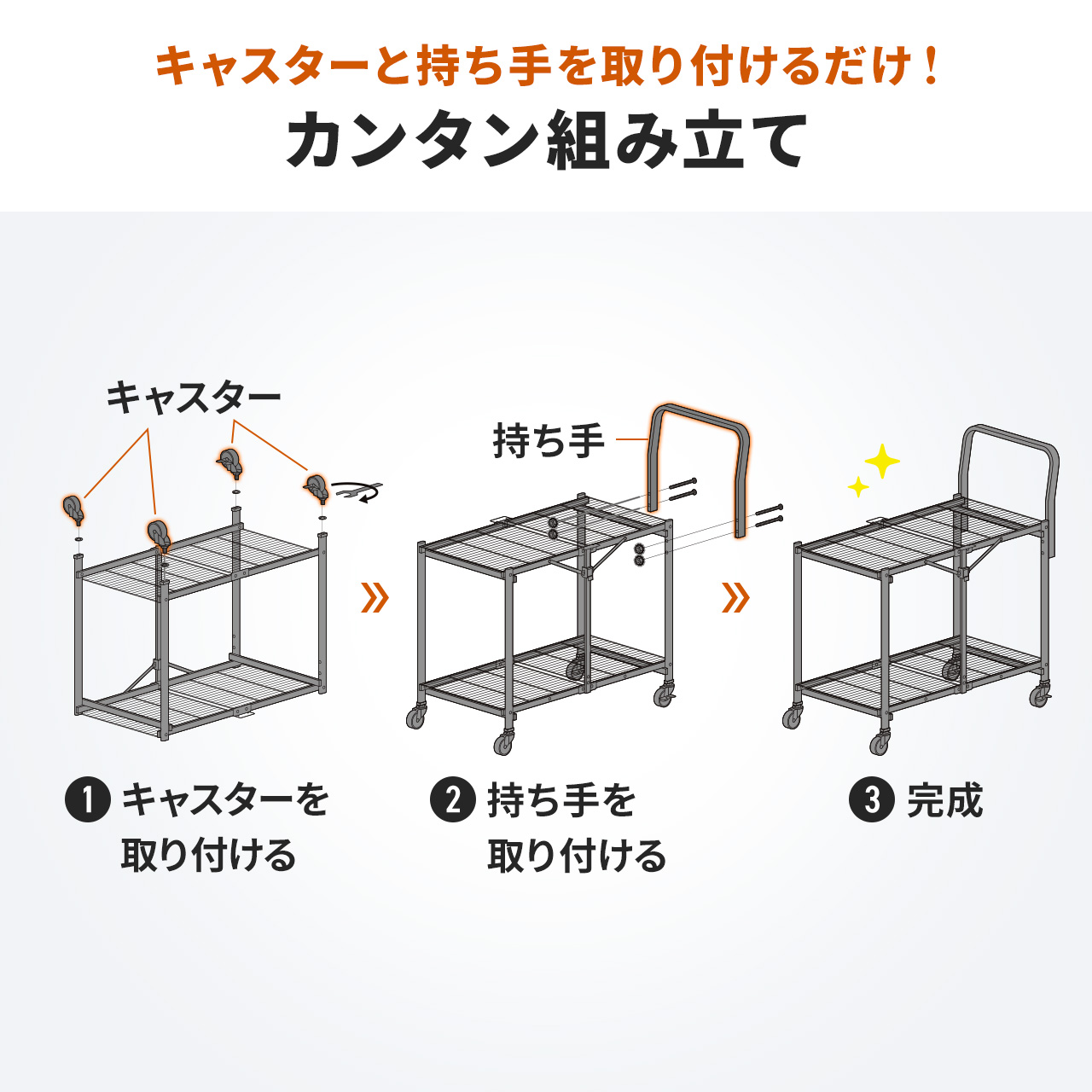 �܂肽���݃X�`�[�����S�� ���ω׏d160kg 2�i��� ���b�N �L���X�^�[�t�� �L�����[�J�[�g ��� �V�F���t �I �V�V�[�g�t�� �u���b�N