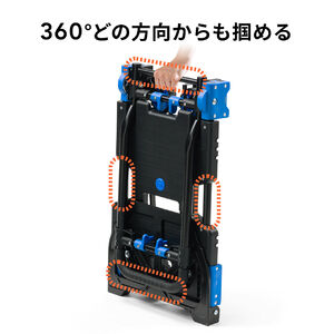 折りたたみ式 2Wayキャリーカート 2輪&4輪 大型キャスター 台車 折りたたみ式 2Wayキャリーカート 2輪&4輪 大型キャスター 台車