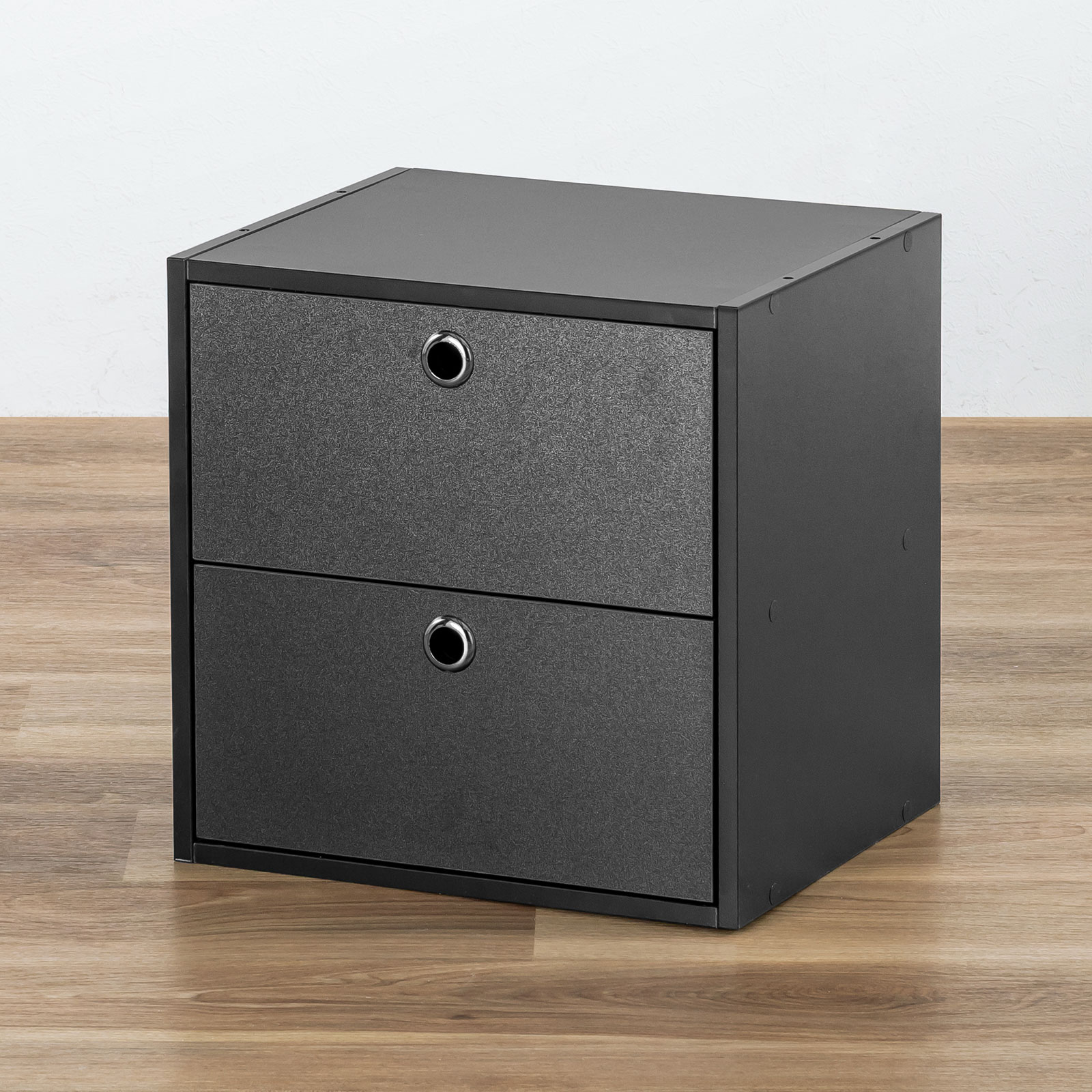 �L���[�u�^���[�{�b�N�X �����o�� ��35�~���s29.5�~����35cm 2�i�� ���������[�I �A�N�X�^ DVD Switch �u���b�N