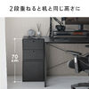 �L���[�u�^���[�{�b�N�X �����o�� ��35�~���s29.5�~����35cm 2�i�� ���������[�I �A�N�X�^ DVD Switch �u���b�N