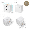 �L���[�u�^���[�{�b�N�X �����o�� ��35�~���s29.5�~����35cm 2�i�� ���������[�I �A�N�X�^ DVD Switch �u���b�N