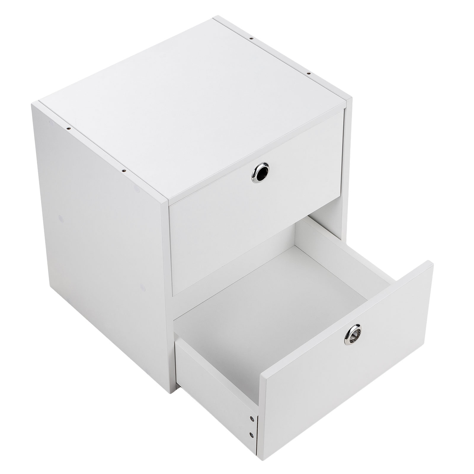 �L���[�u�^���[�{�b�N�X �����o�� ��35�~���s29.5�~����35cm 2�i�� ���������[�I �A�N�X�^ DVD Switch �z���C�g