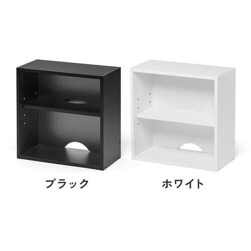 �L���[�u�^���[�{�b�N�X �I�[�v�� �n�[�t�T�C�Y ��35�~���s17�~����35cm 2�i�� �z���� ���������[�I �A�N�X�^ DVD Switch �z���C�g