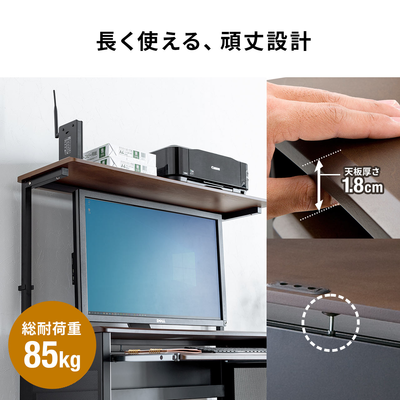 最高級 輸入コレクション.netErgo Desk - 402N Designer Series 