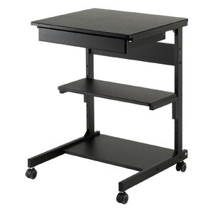 �p�\�R�����b�N �p�\�R���f�X�N [��55] �ȃX�y�[�X �R���p�N�g ���s48cm ���[�I �׋��� �S���L���X�^�[ ���[���b�N �v�����^�[�� �u���b�N