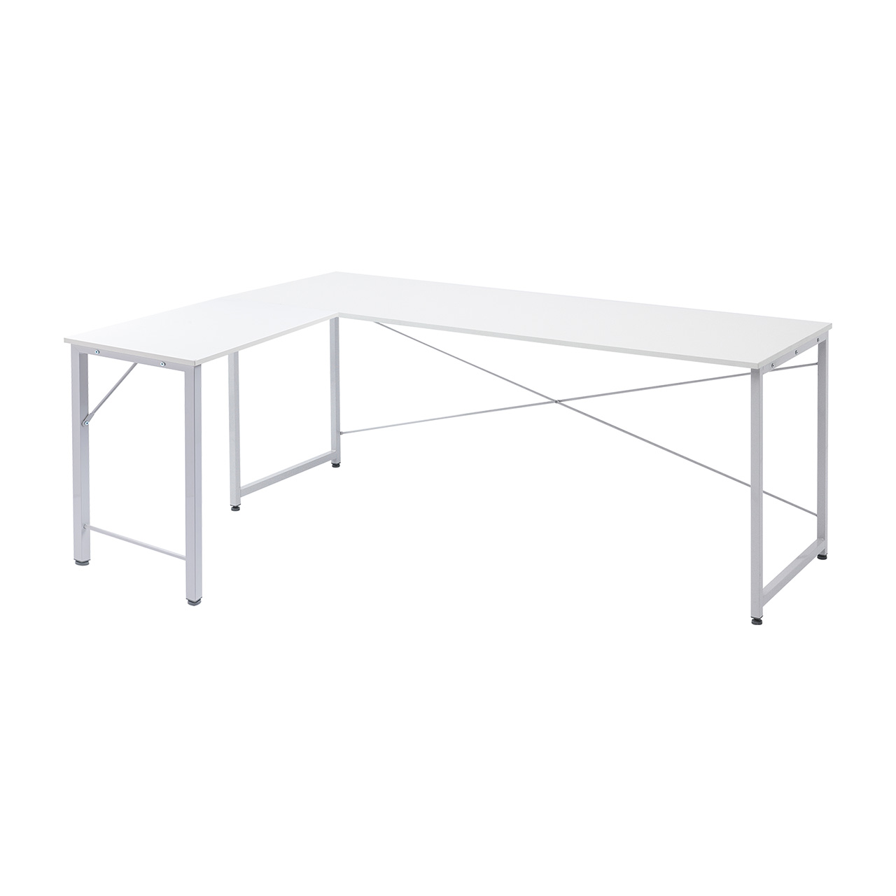 �T�u�f�X�N �V���v���f�X�N��p�T�u�f�X�N L���f�X�N �z���C�g ��35cm ���s60cm �˂��Œ�