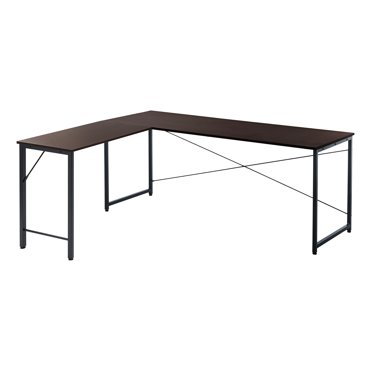 �T�u�f�X�N �V���v���f�X�N��p�T�u�f�X�N L���f�X�N �u���E�� ��40cm ���s90cm �˂��Œ�