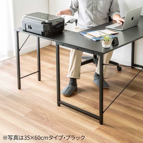 �T�u�f�X�N �V���v���f�X�N��p�T�u�f�X�N L���f�X�N ���C�g�u���E�� ��40cm ���s90cm �˂��Œ�