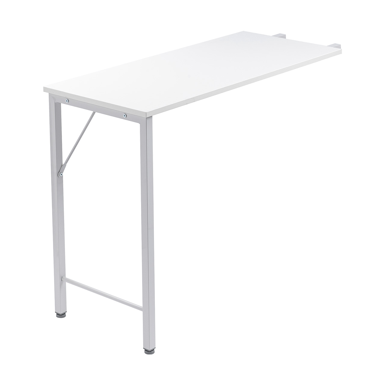 �T�u�f�X�N �V���v���f�X�N��p�T�u�f�X�N L���f�X�N �z���C�g ��40cm ���s90cm �˂��Œ�