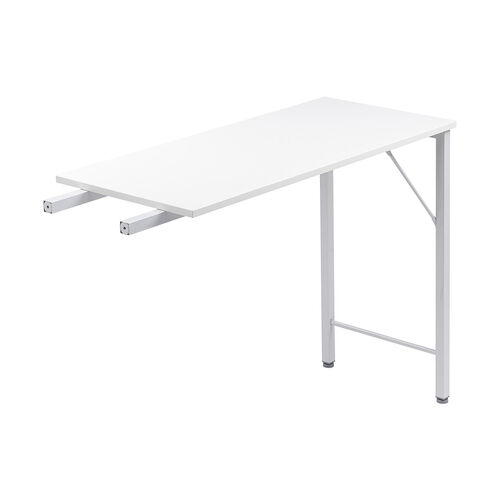 �T�u�f�X�N �V���v���f�X�N��p�T�u�f�X�N L���f�X�N �z���C�g ��40cm ���s90cm �˂��Œ�