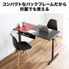 yN労ӃZ[zVvfXN ~fXN 120cm~s60cm ύX\ 57`78cm oCJ[ AWX^ 100-DESKF050BK1