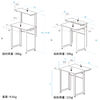 p\RfXN 3WAYp\RbN Tue[ut 60cm s40cm ω׏d30kg RpNg ItBX c [NfXN ubN 100-DESKF060BK