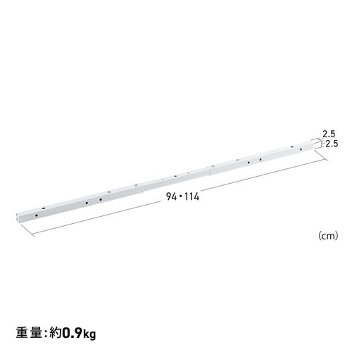 �����p���[���t�H�[�X�����g �V���v���f�X�N��p �f�X�N��100/120cm�Ή� �z���C�g