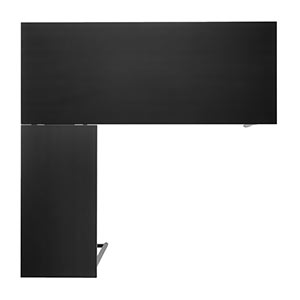 L字型パソコンデスク コーナーデスク 木製 幅150cm+90cm