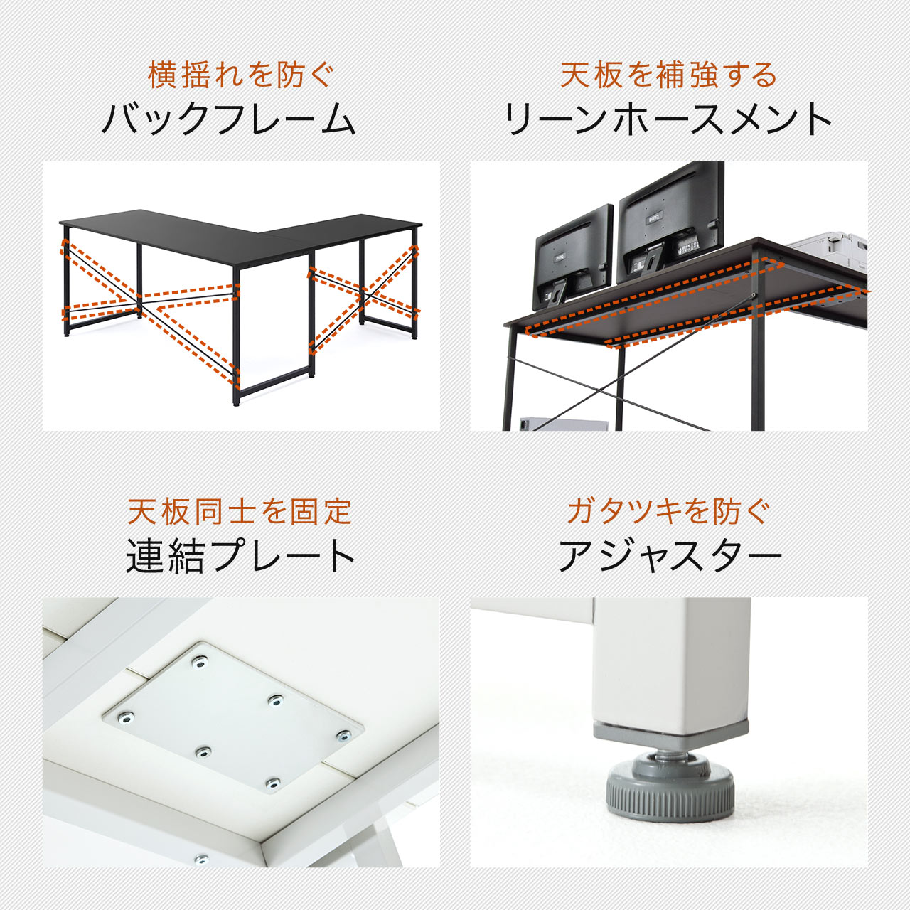 [150]L^p\RfXN R[i[fXN Vv ؐ s60cm Vv uE 100-DESKH011BR