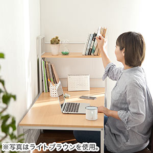 パソコンデスク（ロータイプ・収納付・木製・120cm幅・ローデスク・ブラック） 100-DESKH023BKの販売商品 | 通販ならサンワダイレクト