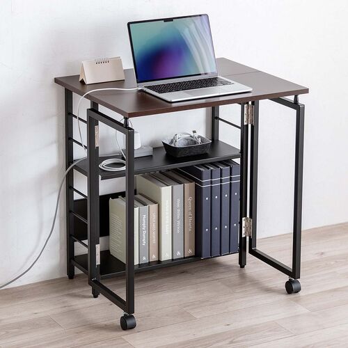 �܂肽���݃f�X�N �܂肽���݃e�[�u�� �R���p�N�g�f�X�N ���r���O�w�K ���[�I �ȃX�y�[�X ��65cm ���s53cm �I�� ���@�\�e�[�u�� �u���E��