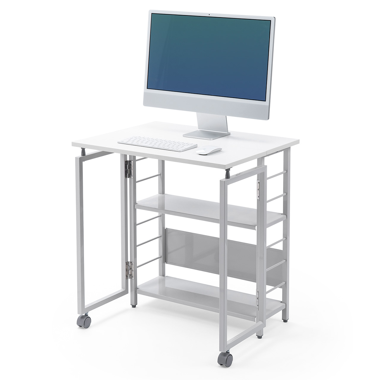 �܂肽���݃f�X�N �܂肽���݃e�[�u�� �R���p�N�g�f�X�N ���r���O�w�K ���[�I �ȃX�y�[�X ��65cm ���s53cm �I�� ���@�\�e�[�u�� �z���C�g