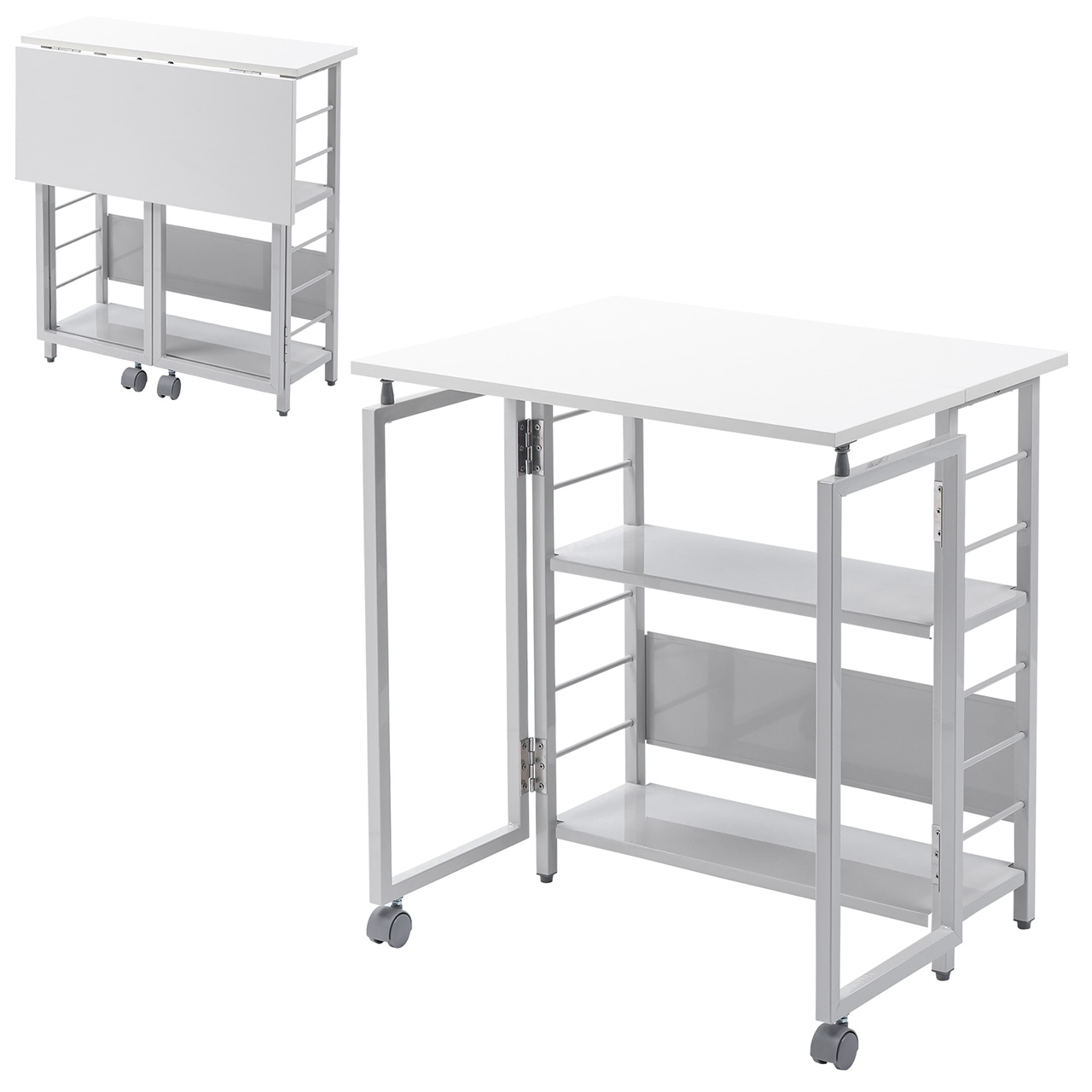 �܂肽���݃f�X�N �܂肽���݃e�[�u�� �R���p�N�g�f�X�N ���r���O�w�K ���[�I �ȃX�y�[�X ��65cm ���s53cm �I�� ���@�\�e�[�u�� �z���C�g