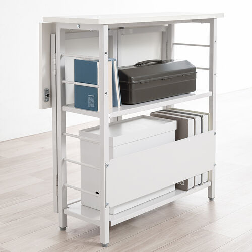 �܂肽���݃f�X�N �܂肽���݃e�[�u�� �R���p�N�g�f�X�N ���r���O�w�K ���[�I �ȃX�y�[�X ��65cm ���s53cm �I�� ���@�\�e�[�u�� �z���C�g