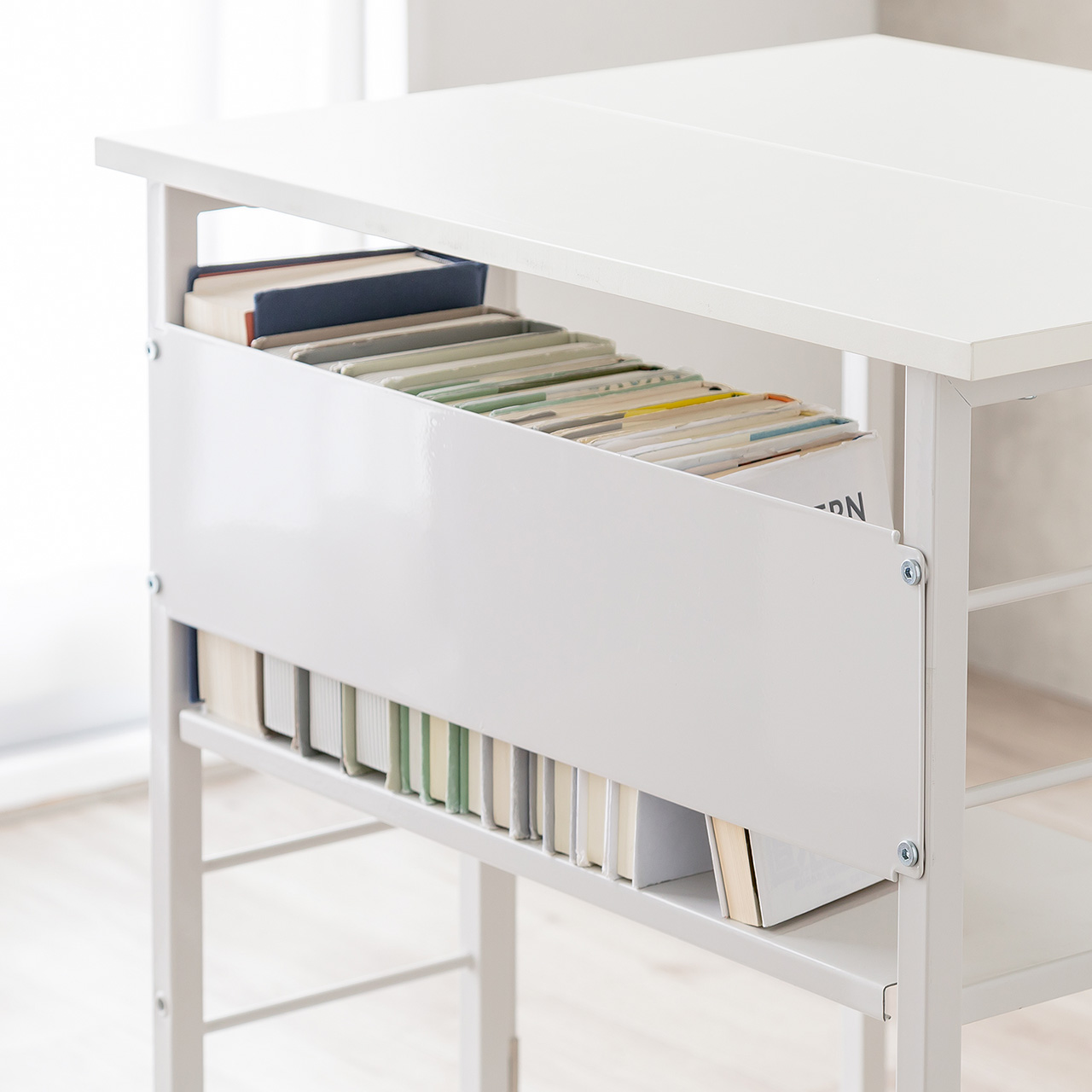 �܂肽���݃f�X�N �܂肽���݃e�[�u�� �R���p�N�g�f�X�N ���r���O�w�K ���[�I �ȃX�y�[�X ��65cm ���s53cm �I�� ���@�\�e�[�u�� �z���C�g