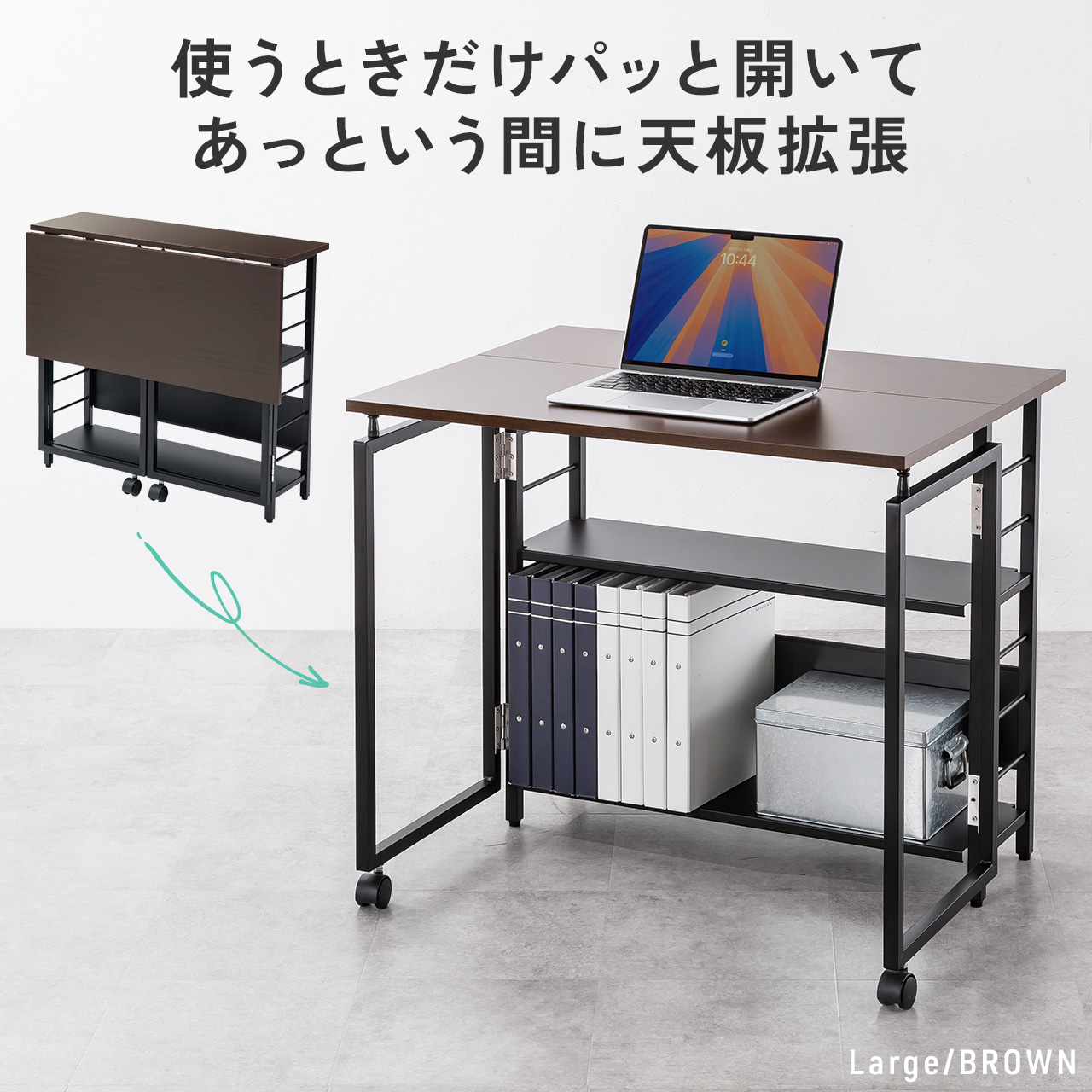 折りたたみテーブル コンパクト収納（日本製）-2 楽天市場】折りたたみテーブル 2口コンセント付き 幅80 奥行40