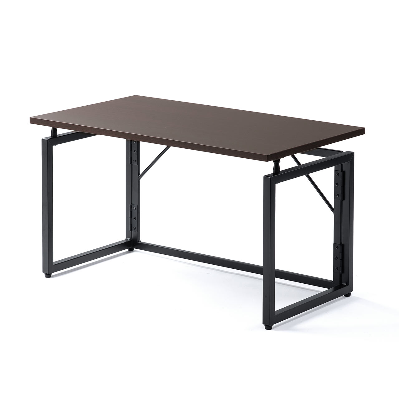 メープル木目の折りたたみテーブル 奥行ワイドタイプ サンワサプライ