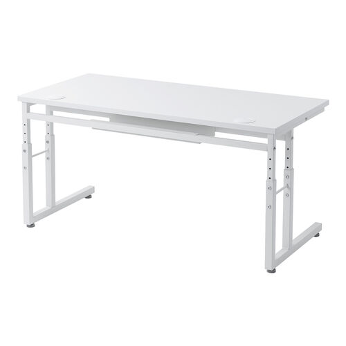 ���[�f�X�N �p�\�R���f�X�N �������� ����38cm�`58cm 6�i�K�� ��90cm ���s45cm �P�[�u���z���� �^�b�v�� �Q�[�~���O �׋��� �z���C�g