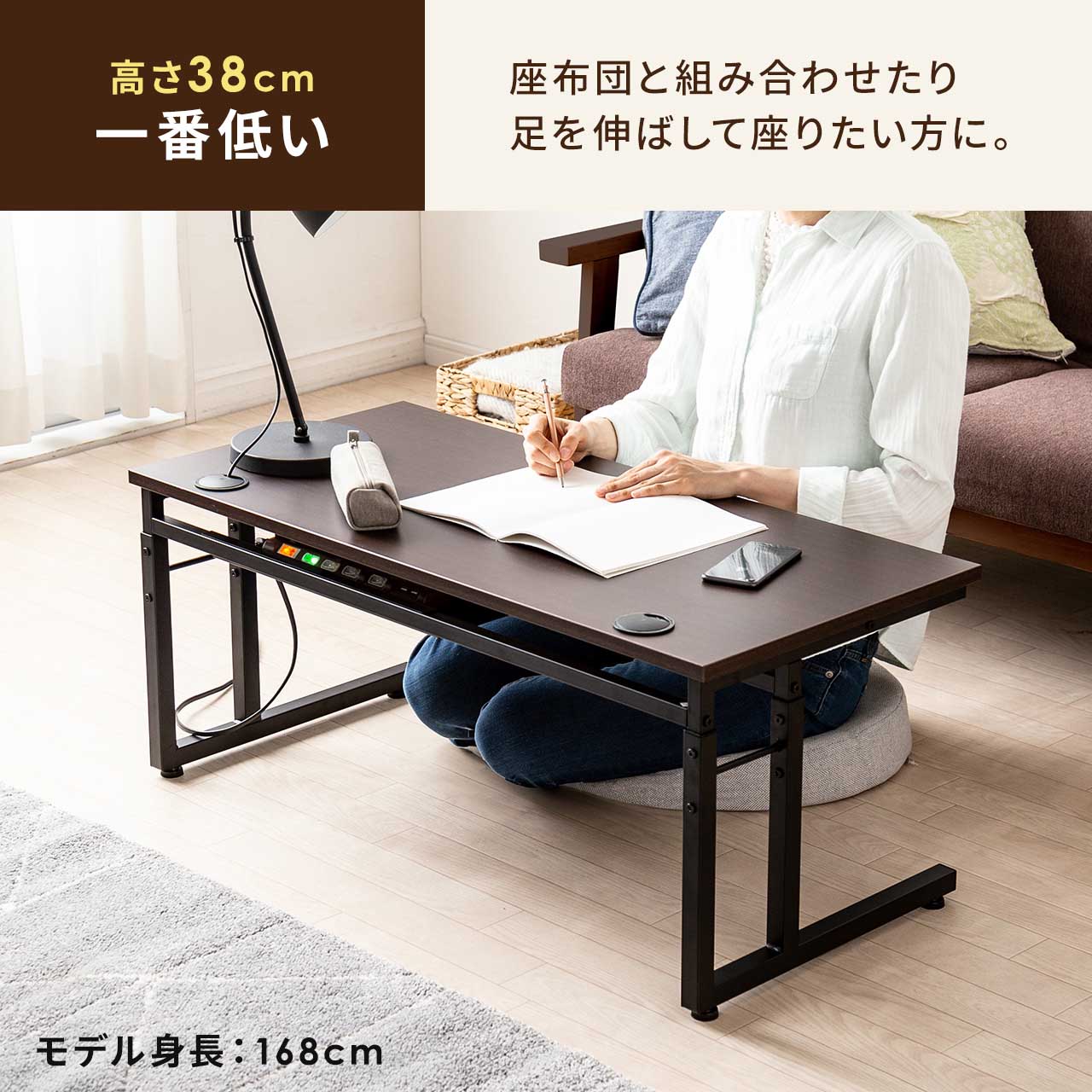 ���[�f�X�N �p�\�R���f�X�N �������� ����38cm�`58cm 6�i�K�� ��90cm ���s45cm �P�[�u���z���� �^�b�v�� �Q�[�~���O �׋��� �z���C�g