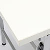 折りたたみ会議用テーブル ホワイト W1800×D450mm 選挙 選挙事務所 投開票所