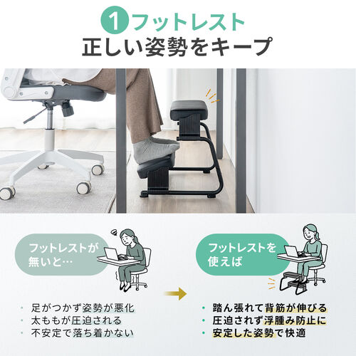 �A�E�g���b�g�F3WAY�t�b�g���X�g �Ɍ��N�b�V���� ���i�K �p�x���� 3�i�K�������� �I�b�g�}�� �f�X�N�p ���u���� �z���C�g