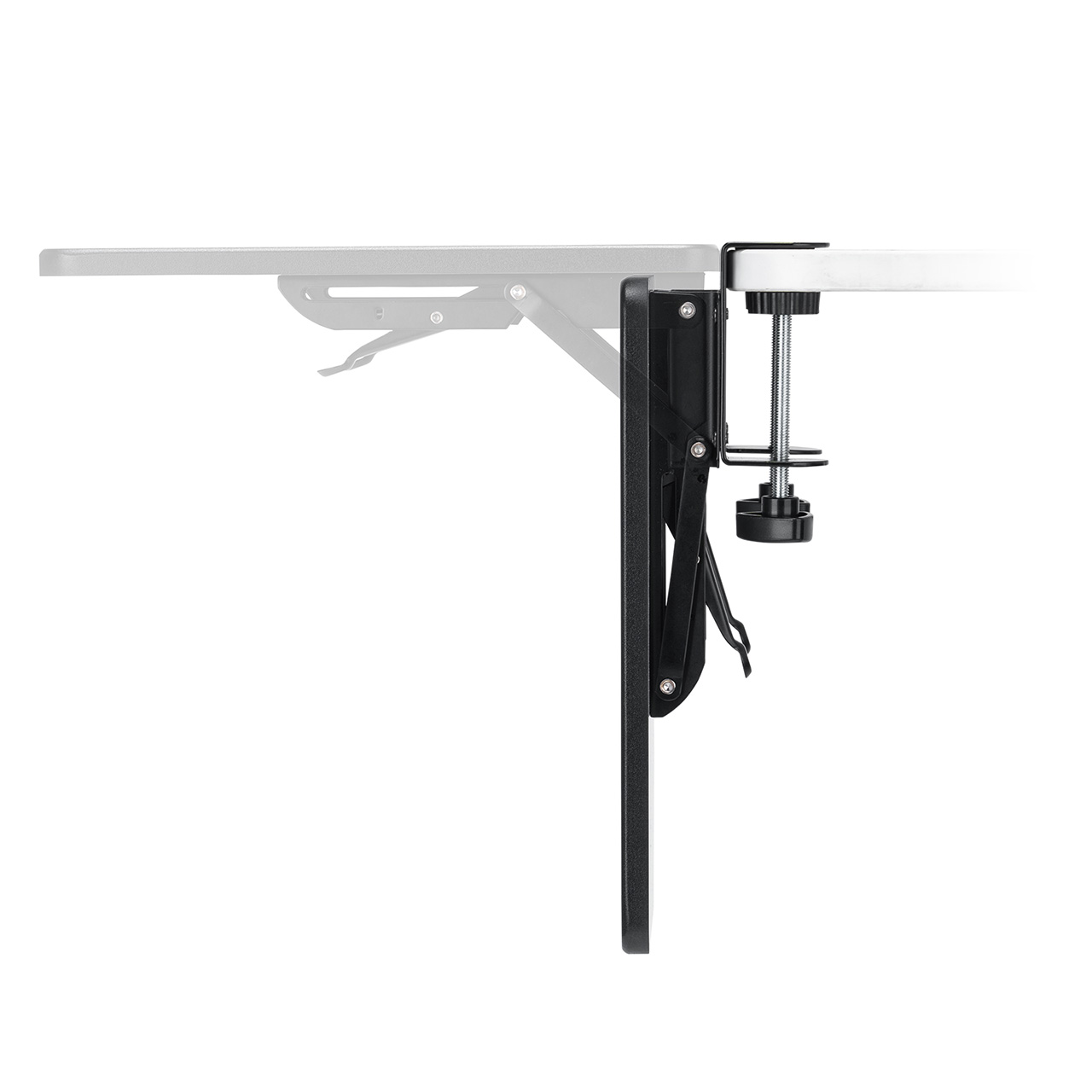 �f�X�N�G�N�X�e���_�[ �� �V�g�� ��t �܂肽���� ���g�� �e�[�u���g�� �N�����v�Œ� �A�[�����X�g ��25cm ���s30cm �u���b�N