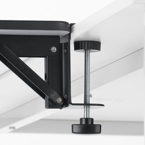 �f�X�N�G�N�X�e���_�[ �� �V�g�� ��t �܂肽���� ���g�� �e�[�u���g�� �N�����v�Œ� �A�[�����X�g ��25cm ���s30cm �u���b�N