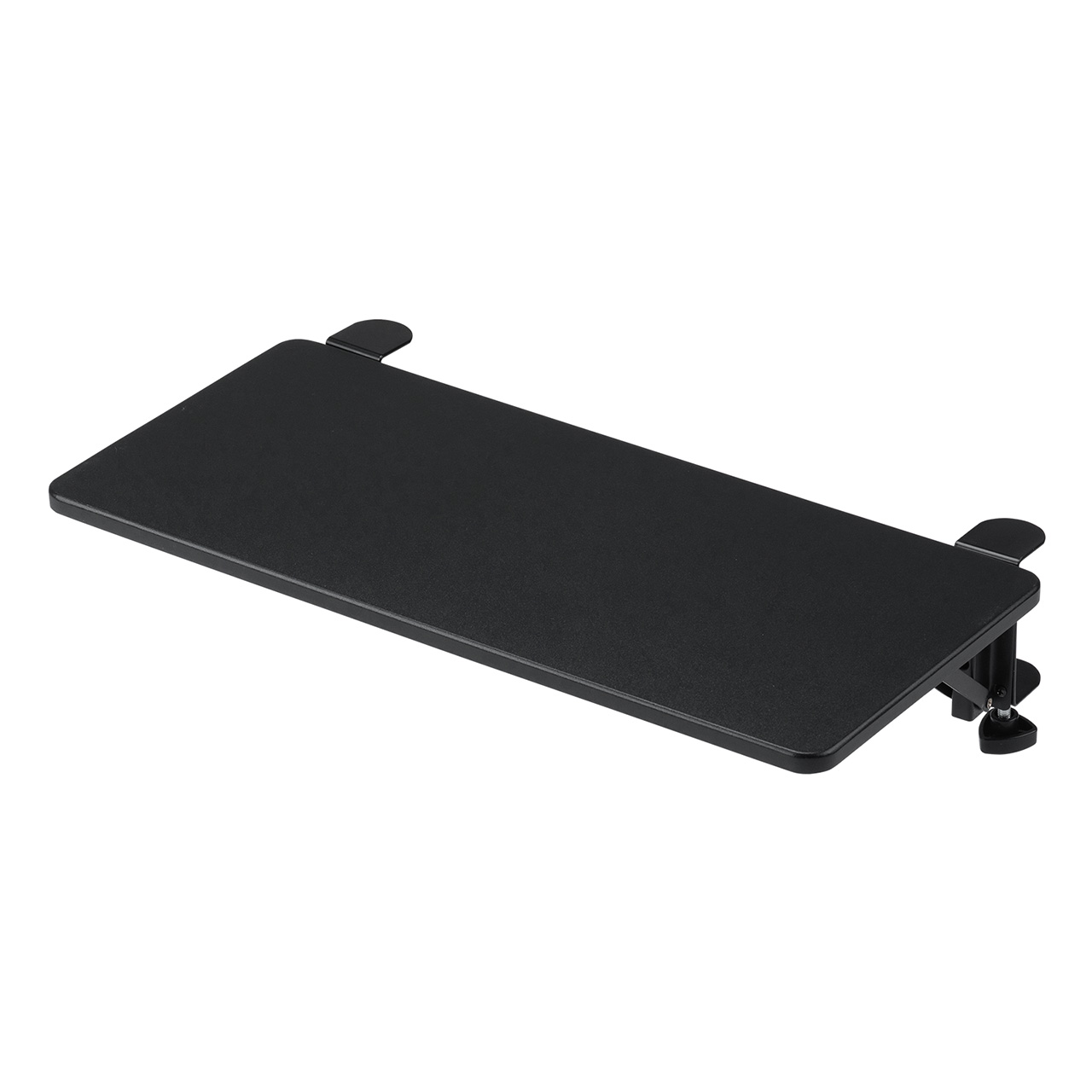 �f�X�N�G�N�X�e���_�[ �� �V�g�� ��t �܂肽���� �e�[�u���g�� �N�����v�Œ� �L�[�{�[�h�g���[ ��55cm ���s25cm �u���b�N