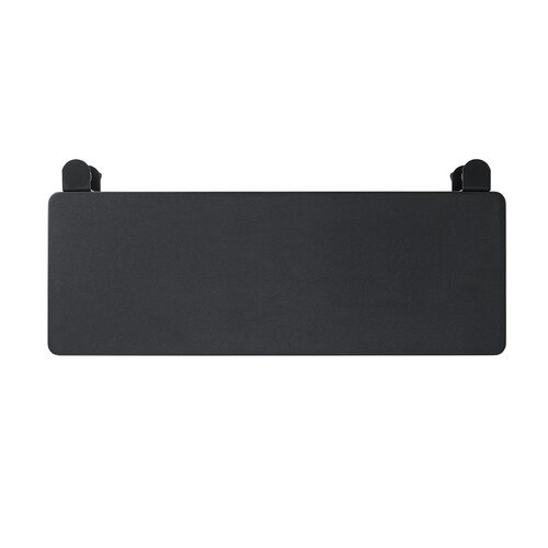 �f�X�N�G�N�X�e���_�[ �� �V�g�� ��t �܂肽���� �e�[�u���g�� �N�����v�Œ� �L�[�{�[�h�g���[ ��70cm ���s25cm �u���b�N