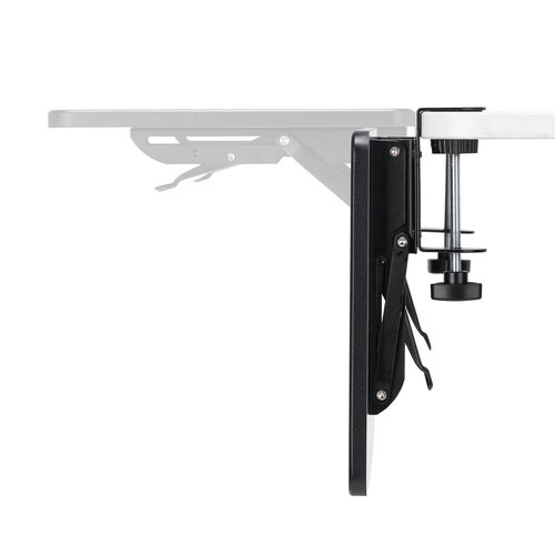 �f�X�N�G�N�X�e���_�[ �� �V�g�� ��t �܂肽���� �e�[�u���g�� �N�����v�Œ� �L�[�{�[�h�g���[ ��70cm ���s25cm �u���b�N