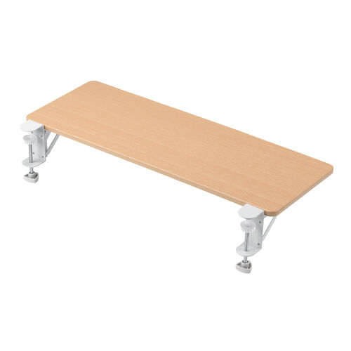 �f�X�N�G�N�X�e���_�[ �� �V�g�� ��t �܂肽���� �e�[�u���g�� �N�����v�Œ� �L�[�{�[�h�g���[ ��70cm ���s25cm ���C�g�u���E��