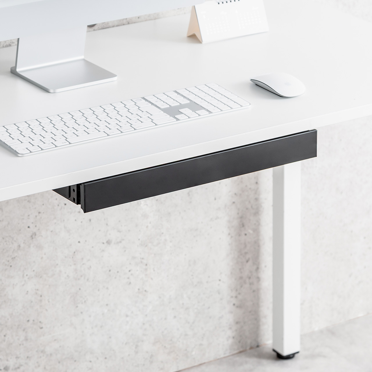 �f�X�N�����[�{�b�N�X �����o�� ��t�� �؃l�W�Œ� ��42.3cm A4�Ή� �f�X�N�ݒu ���� ���� �h�����[ �u���b�N S�T�C�Y