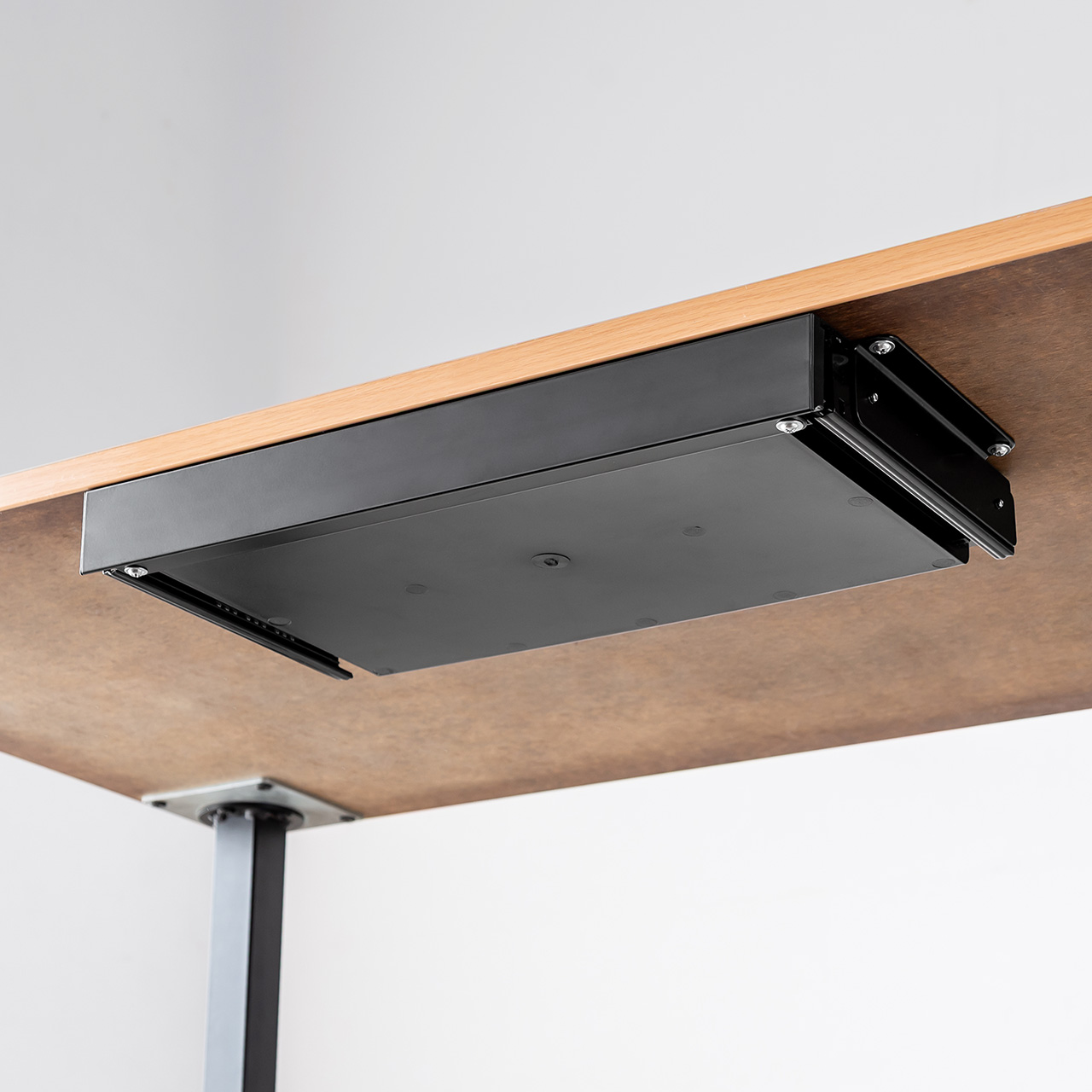 �f�X�N�����[�{�b�N�X �����o�� ��t�� �؃l�W�Œ� ��42.3cm A4�Ή� �f�X�N�ݒu ���� ���� �h�����[ �u���b�N S�T�C�Y