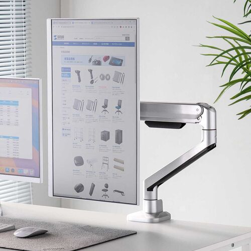 ���j�^�[�A�[���f�B�X�v���C�A�[�� �V���O�� �N�����v���t�� 40�C���`�Ή� 2�`12kg�Ή� �V���o�[