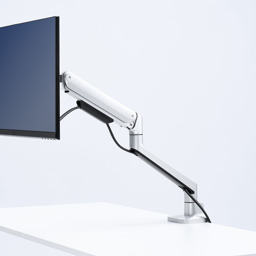 ���j�^�[�A�[���f�B�X�v���C�A�[�� �V���O�� �N�����v���t�� 40�C���`�Ή� 2�`12kg�Ή� �V���o�[