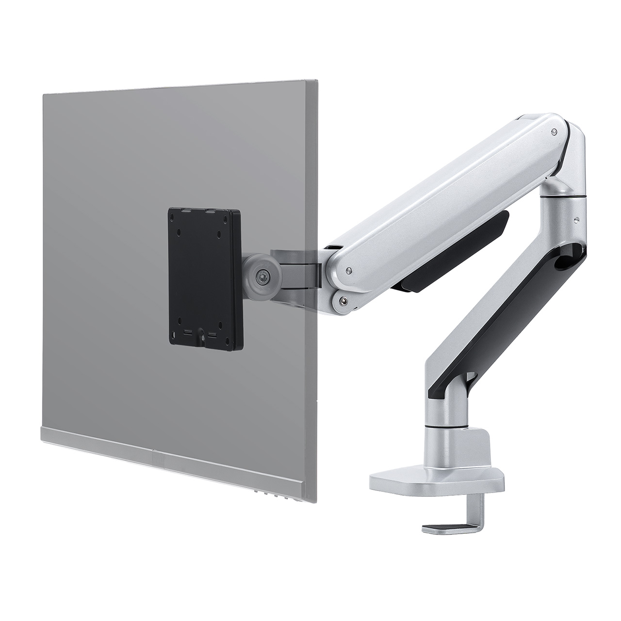 ���j�^�[�A�[���f�B�X�v���C�A�[�� �V���O�� �N�����v���t�� 40�C���`�Ή� 2�`12kg�Ή� �V���o�[