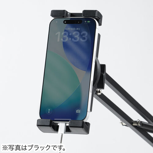 �^�u���b�g�A�[���X�^���h �Q�Ȃ��� �A�[�� �X�}�z�A�[�� �N�����v�Œ莮 3�֐� �x�b�h�T�C�h��t�\ 360�x��] �z���C�g